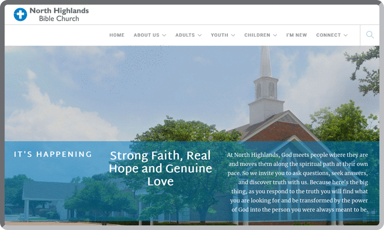 North Highlands Bible Church website